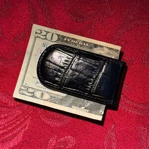 Brighton Croco Money Clip